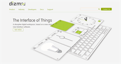Desktop Screenshot of dizmo.com